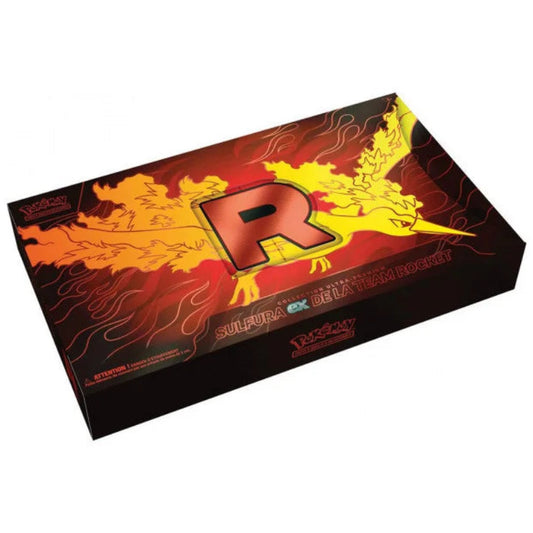 UPC Pokémon JCC : Collection Ultra-Premium Sulfura-ex de la Team Rocket - FR