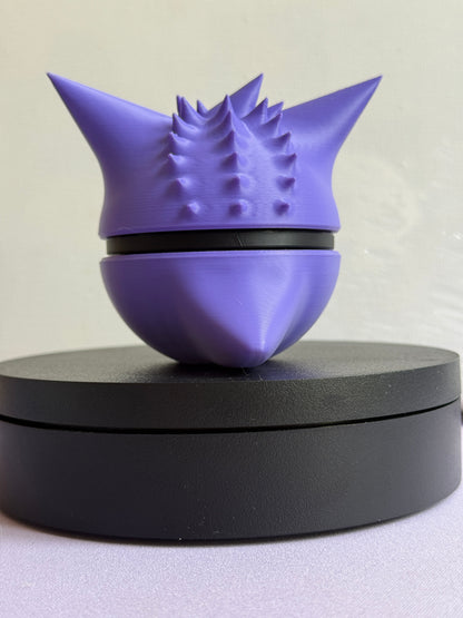 0094 - Ectoplasma (grand sourire) - Gengar - Poké Ball Impression 3D