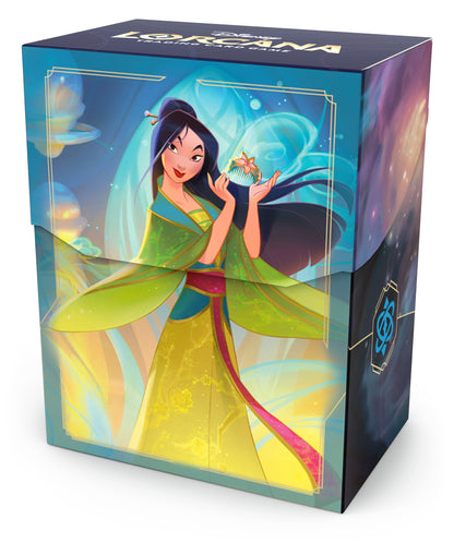 BOÎTE DE DECK DE 80 CARTES MULAN