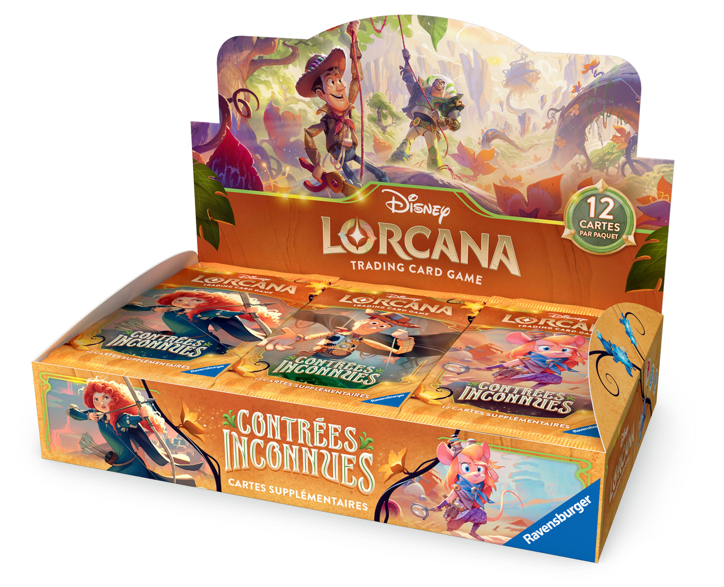 Contrées Inconnues - Display de Boosters (24 Boosters) - FR