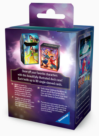 BOÎTE DE DECK DE 80 CARTES MULAN