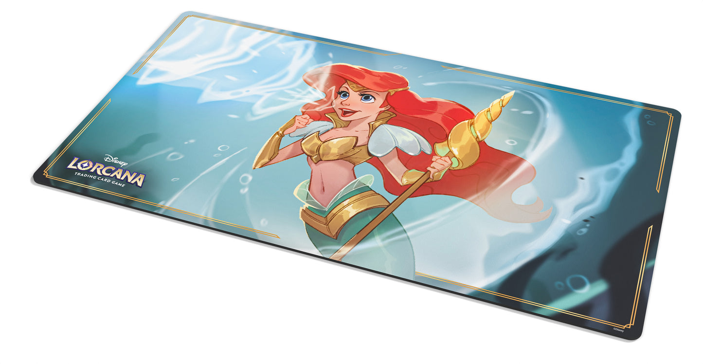 TAPIS DE JEU ARIEL: SONIC WARRIOR - DISNEY LORCANA JCC : GIVRESORT