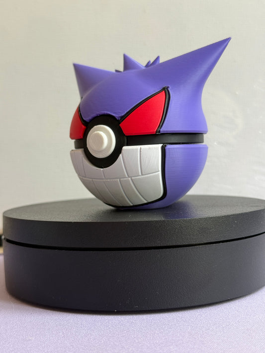 0094 - Ectoplasma (grand sourire) - Gengar - Poké Ball Impression 3D