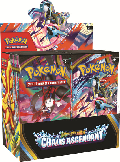 Display de Boosters Méga-Évolution ME04 Chaos Ascendant (Display x36) - FR
