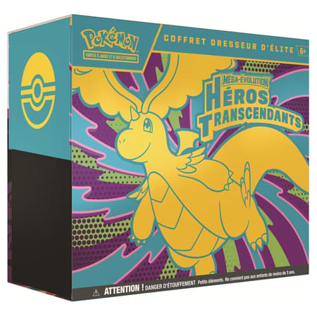 Coffret Dresseur d'Élite Méga-Évolution - ME2.5 Héros Transcendants - FR
