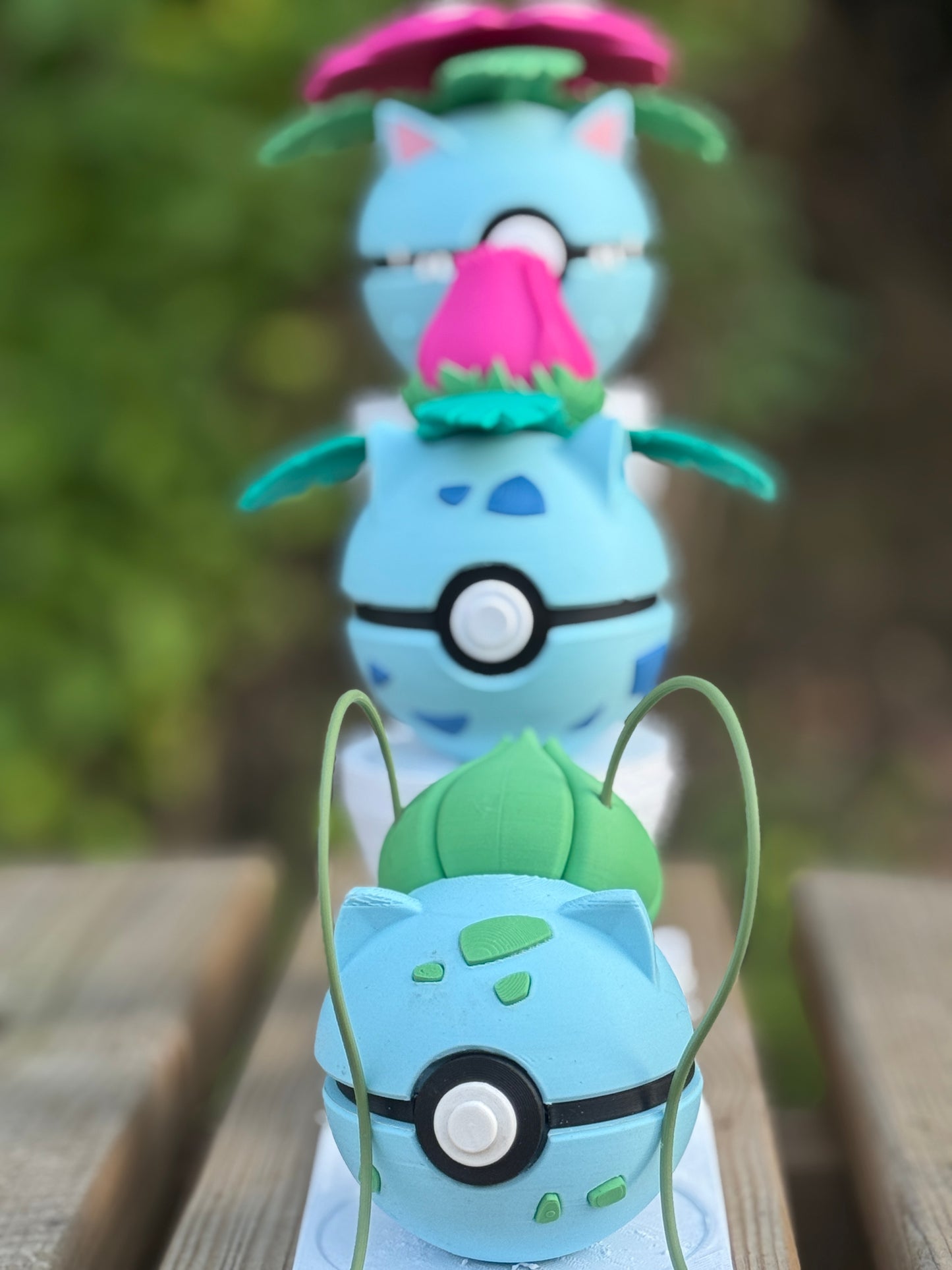 0002 - Herbizarre - Ivysaur - Poké Ball Impression 3D