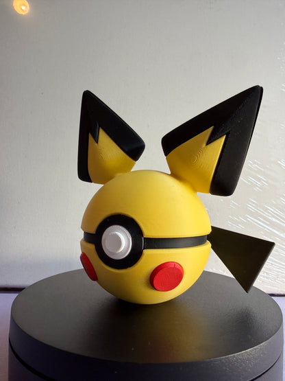 0172 - Pichu - Poké Ball Impression 3D
