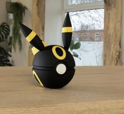0197 - Noctali (Umbreon) - Poké Ball Impression 3D