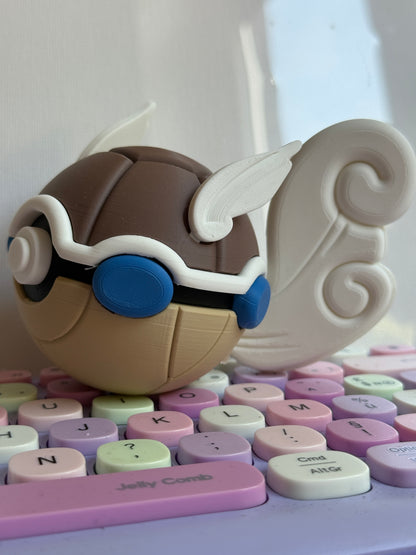 0007 - Carapuce - Squirtle - Poké Ball Impression 3D