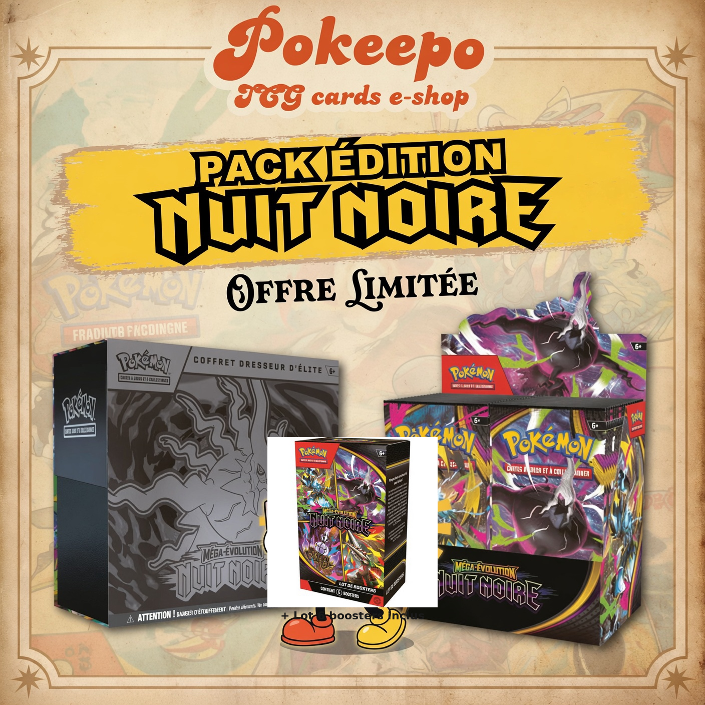 [Preco] Pack ME5 : ETB + DISPLAY + BUNDLE + POKEBALL