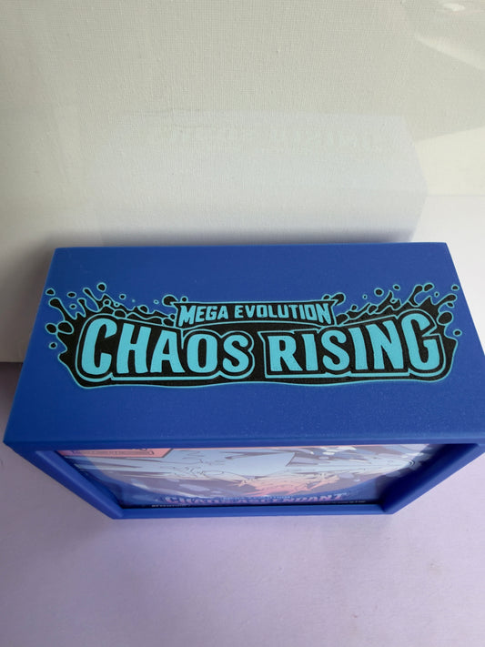 Protection d'ETB Chaos Rising ME4 - Chaos Ascendant ( Logo anglais)