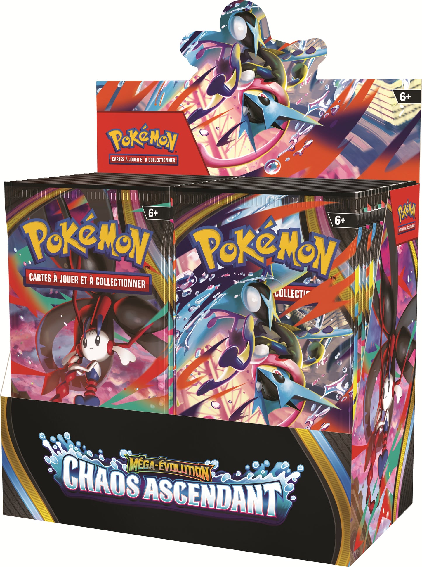 Display de Boosters Méga-Évolution ME04 Chaos Ascendant (Display x36) - FR
