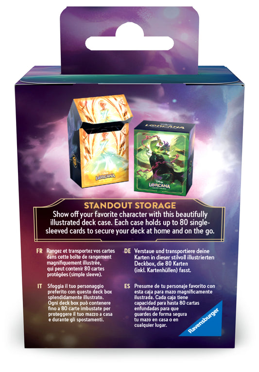 BOÎTE DE DECK DE 80 CARTES CENDRILLON
