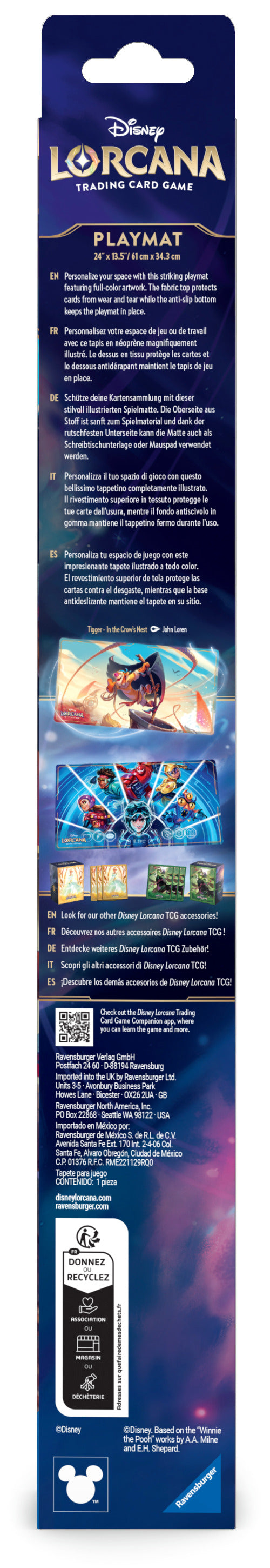 TAPIS DE JEU TIGROU - DISNEY LORCANA JCC : L'ÎLE D’ARCHAZIA