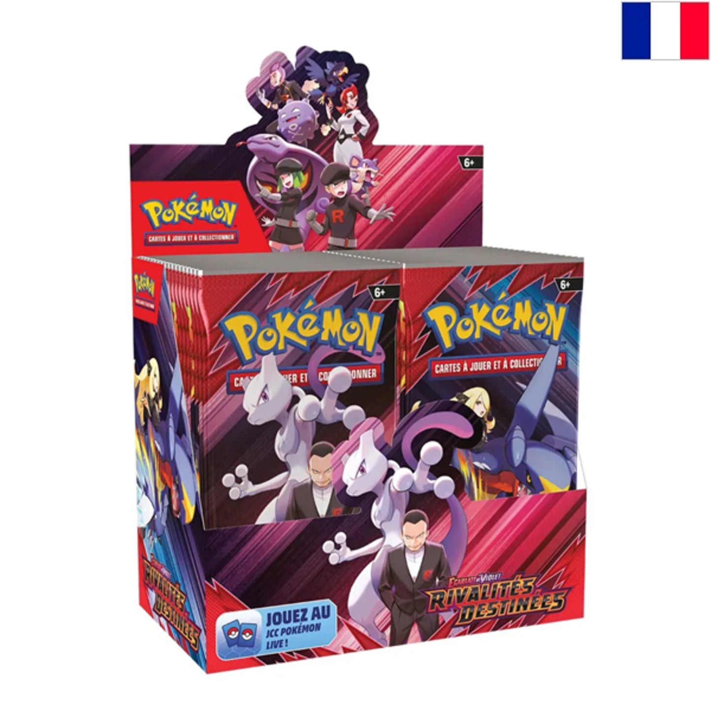 Display EV10 Rivalités Destinées EV10 x36 Boosters Pokémon Neuf Scellé FR