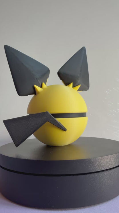 0172 - Pichu - Poké Ball Impression 3D