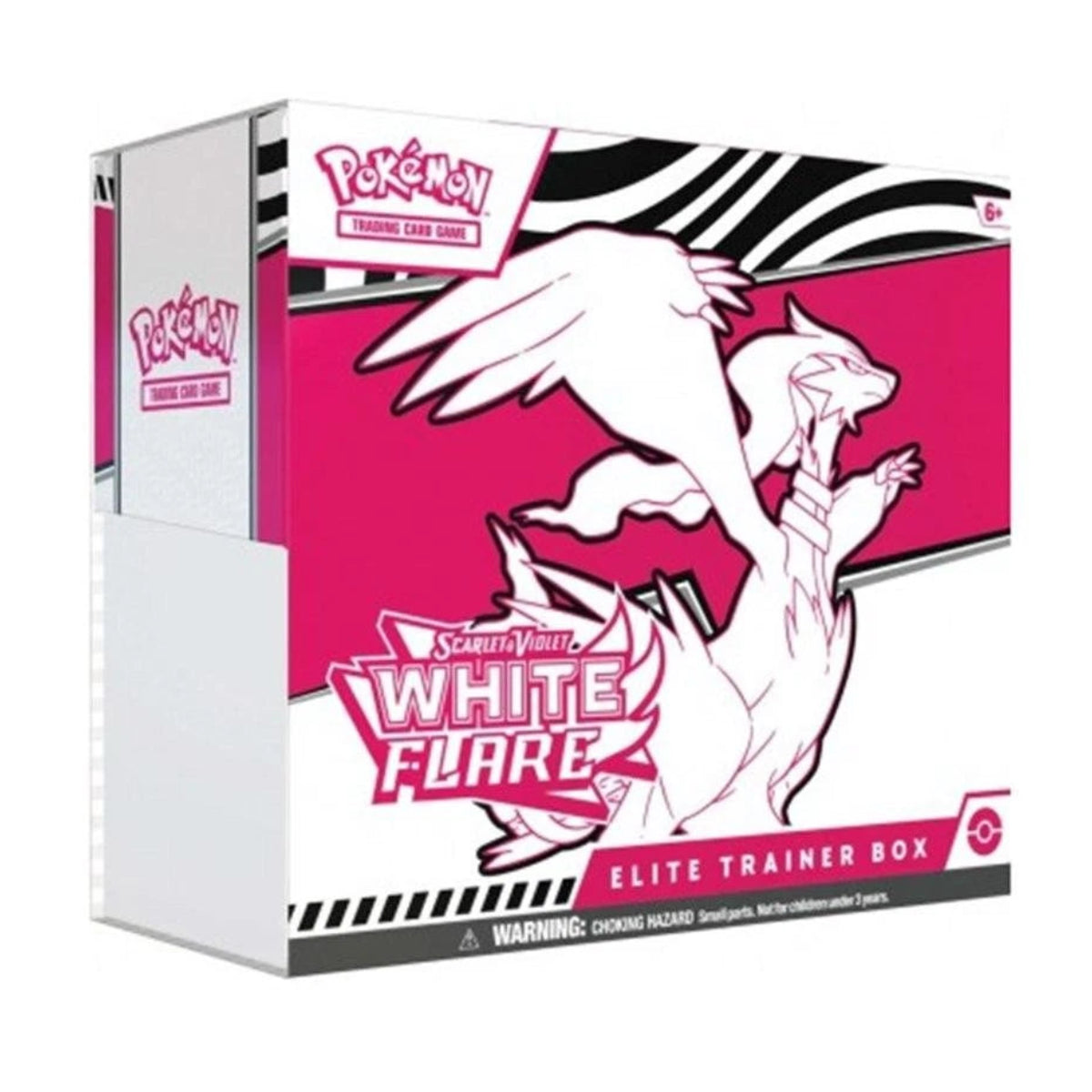 Coffret Dresseur d'Élite Pokémon JCC :  Écarlate et Violet - EV 10.5 Flamme Blanche - ETB - FR FR